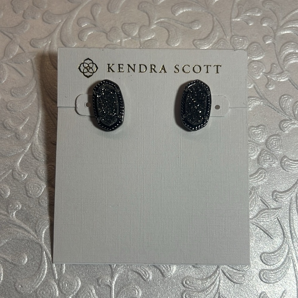 Kendra Scott Black Bracelet and Earring Set - Picture 3 of 4